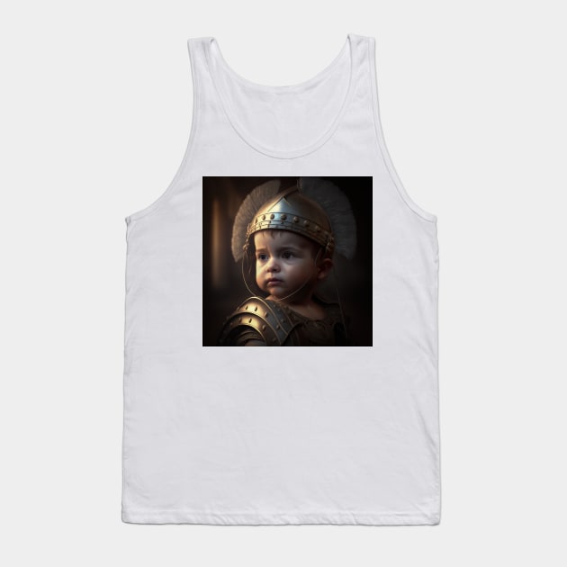 A Cute Gladiator Baby Tank Top by daniel4510